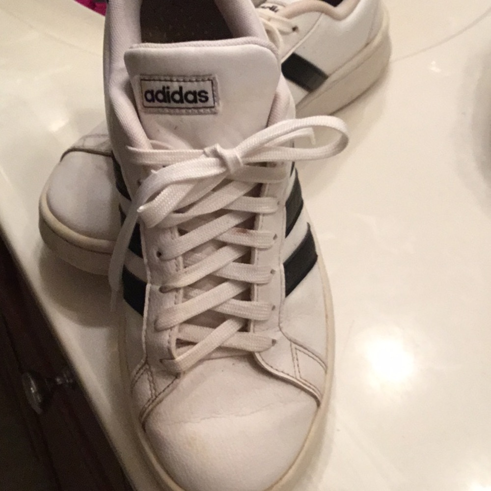 Leather AdidasTennis Shoes - Picture 6 of 7